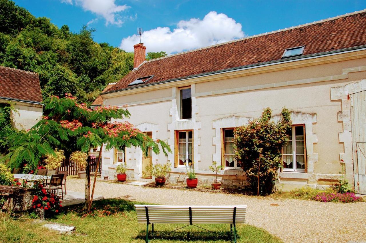 Longère avec jardin - Vallée du Loir Villiers-sur-Loir Esterno foto
